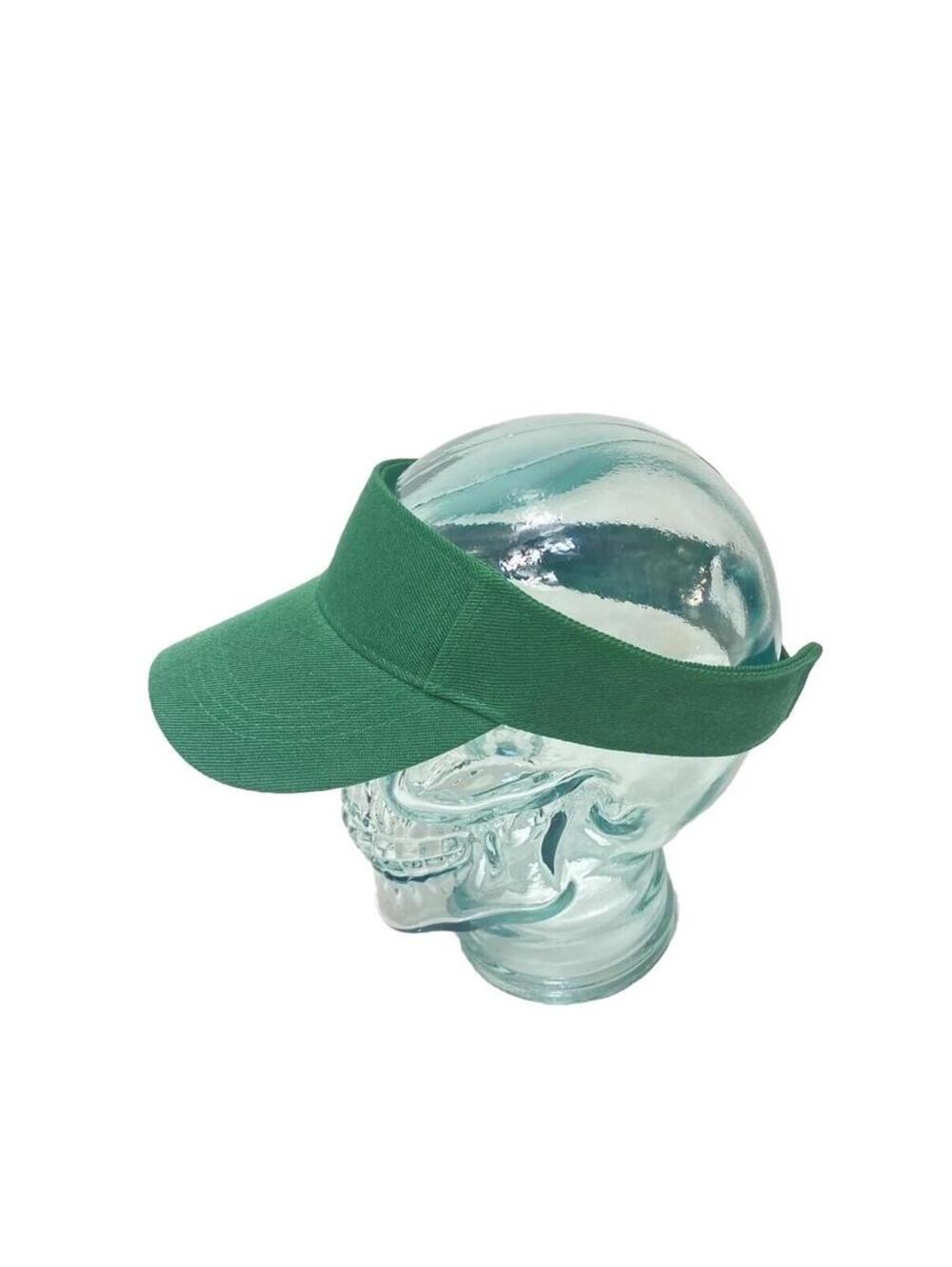unisex green visor /hat Brand New